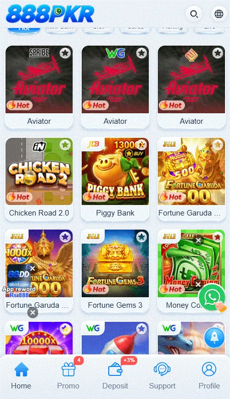 888PKR Game