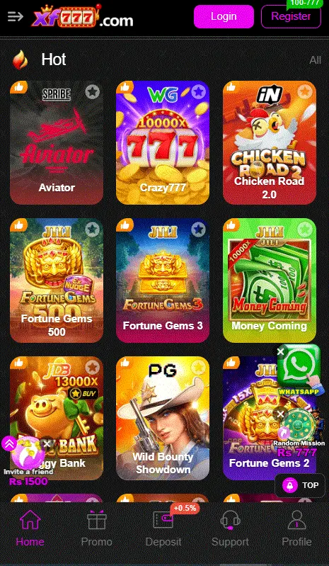 XF777 game