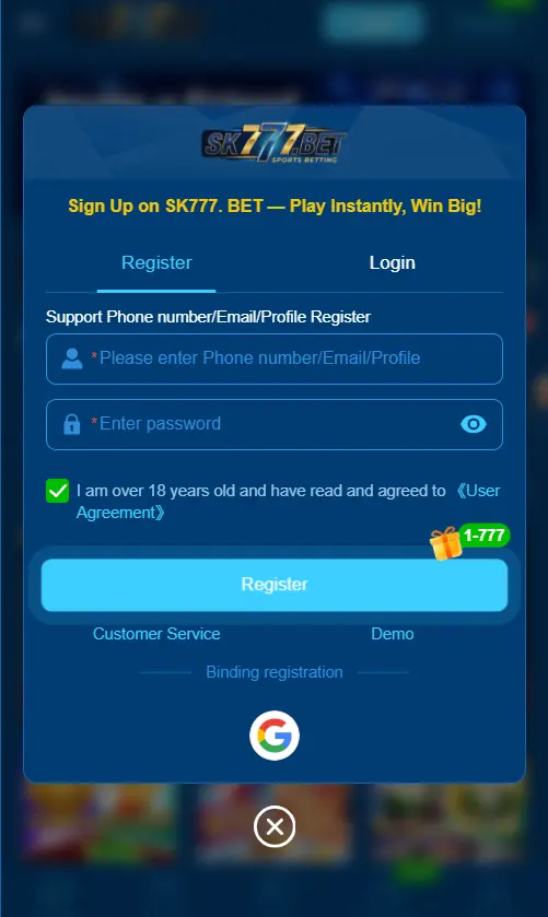 sk777 game