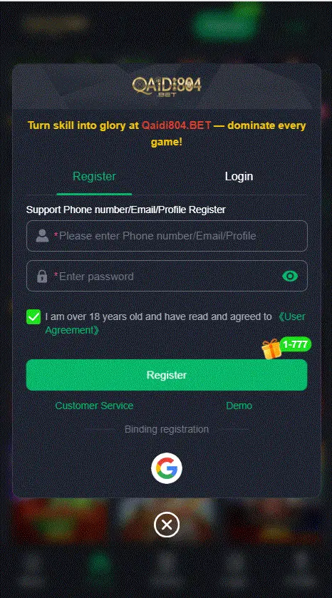 QAIDI804 Game